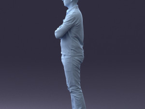 man in casual clothes 0506 Model 3D