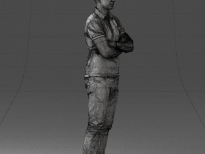 man in casual clothes 0506 Model 3D