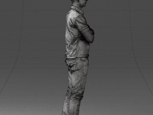 man in casual clothes 0506 Model 3D