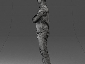 man in casual clothes 0506 Model 3D