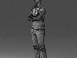 man in casual clothes 0506 Model 3D