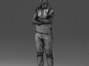 man in casual clothes 0506 Model 3D