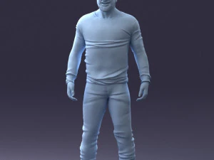 man in camouflage 1203 3D Model