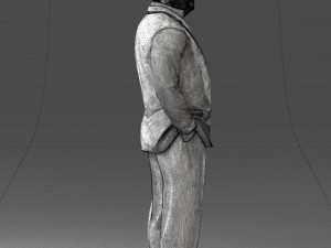 businessman 0614 3d print ready 3Dプリントモデル