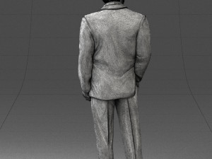 businessman 0614 3d print ready 3Dプリントモデル
