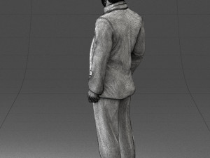 businessman 0614 3d print ready 3Dプリントモデル