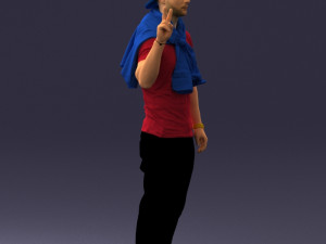 man posed 0619-1 3Dモデル
