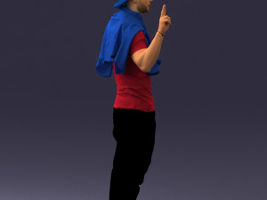 man posed 0619-1 3Dモデル
