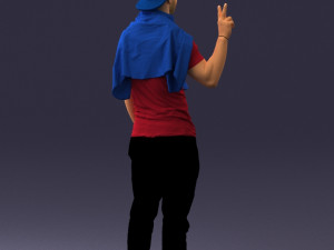 man posed 0619-1 3Dモデル