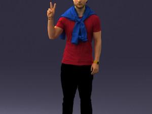 man posed 0619-1 3Dモデル