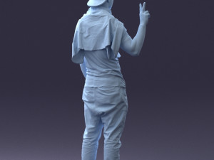man posed 0619-1 3Dモデル