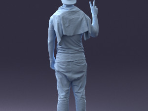 man posed 0619-1 3Dモデル