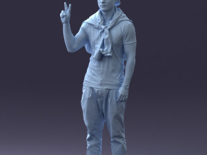 man posed 0619-1 3Dモデル
