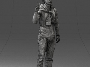 man posed 0619-1 3Dモデル
