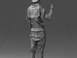 man posed 0619-1 3Dモデル