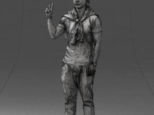 man posed 0619-1 3Dモデル