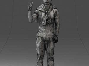 man posed 0619-1 3Dモデル