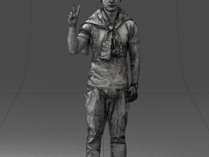 man posed 0619-1 3Dモデル