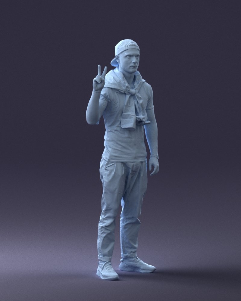 Ellie 3D Model Action Pose