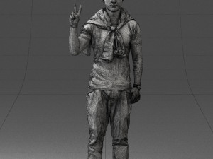 man posed 0619-1 3d print ready 3D प्रिंट मॉडल