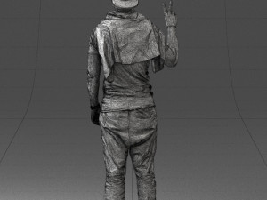 man posed 0619-1 3d print ready 3D प्रिंट मॉडल