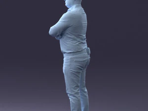 Man casual 0701 3D Model