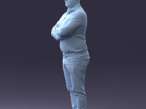 Man casual 0701 3D Model