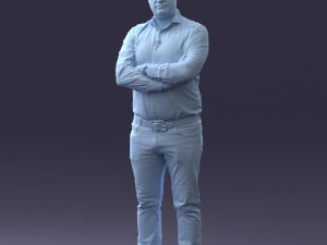 Man casual 0701 3D Model