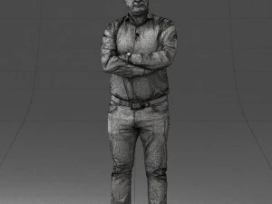 Man casual 0701 3D Model