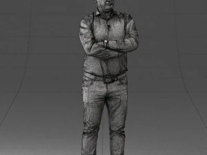 Man casual 0701 3D Model