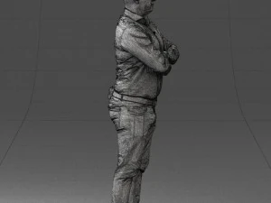 Man casual 0701 3D Model
