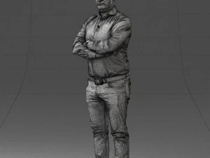 Man casual 0701 3D Model