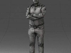 Man casual 0701 3D Model