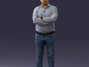 man casual 0701 3d print ready 3D 打印模型