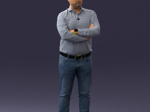 man casual 0701 3d print ready 3D 打印模型