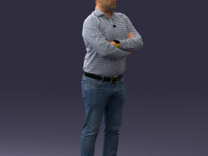 man casual 0701 3d print ready 3D 打印模型