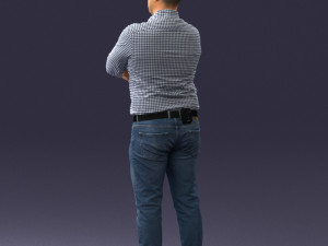 man casual 0701 3d print ready 3D 打印模型