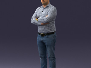 man casual 0701 3d print ready 3D 打印模型