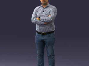 man casual 0701 3d print ready 3D 打印模型