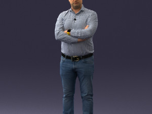 man casual 0701 3d print ready 3D 打印模型