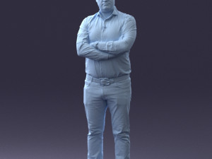man casual 0701 3d print ready 3D 打印模型