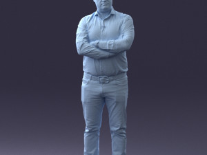 man casual 0701 3d print ready 3D 打印模型
