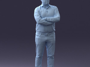 man casual 0701 3d print ready 3D 打印模型