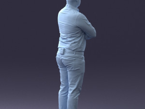 man casual 0701 3d print ready 3D 打印模型