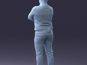man casual 0701 3d print ready 3D 打印模型