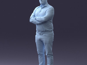 man casual 0701 3d print ready 3D 打印模型