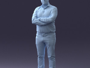 man casual 0701 3d print ready 3D 打印模型