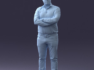 man casual 0701 3d print ready 3D 打印模型