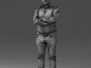 man casual 0701 3d print ready 3D 打印模型
