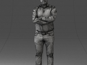 man casual 0701 3d print ready 3D 打印模型